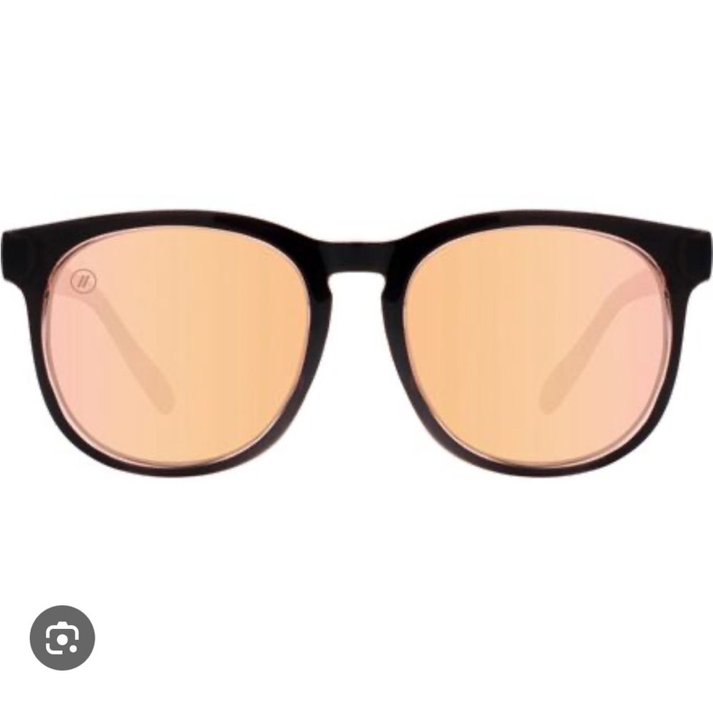 NEW Blenders Black Champagne mirror Polarized Sunglasses